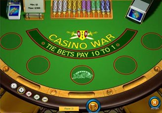 Casino War card game