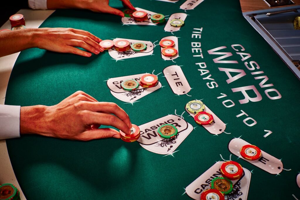 Casino War card game