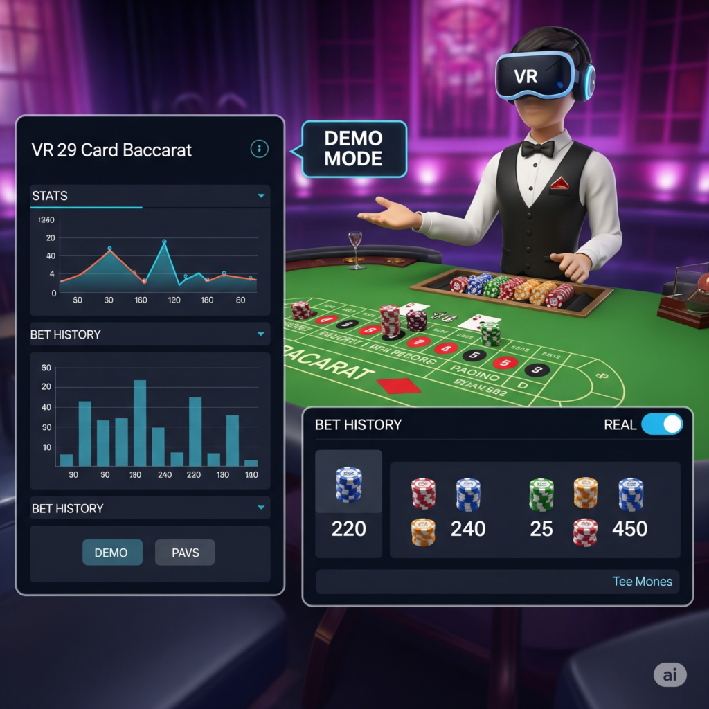 VR 29 Card Baccarat online