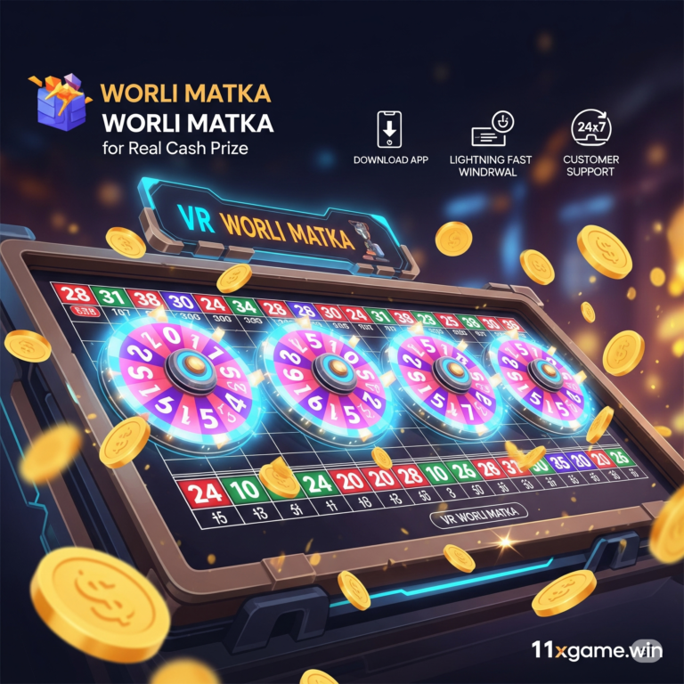 VR Worli Matka online game on mobile with betting slip open