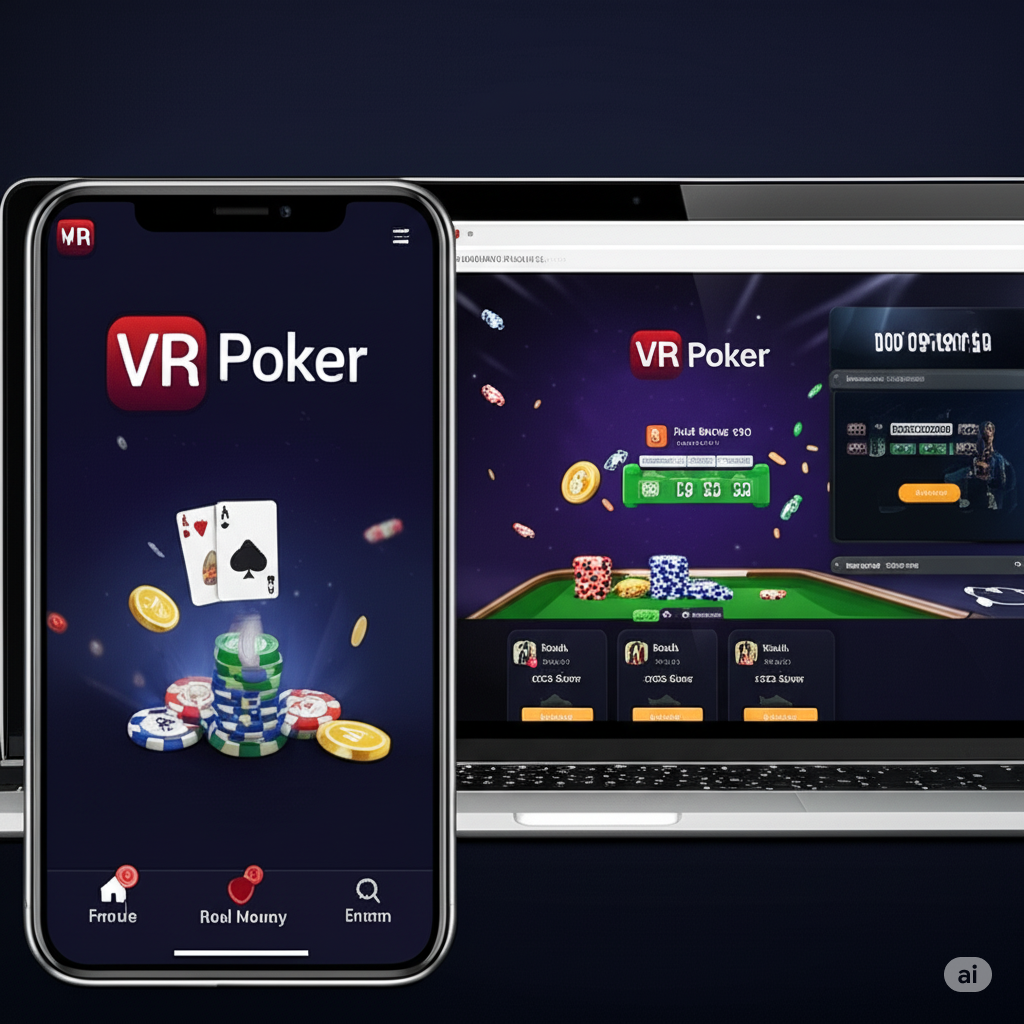 VR Poker online game