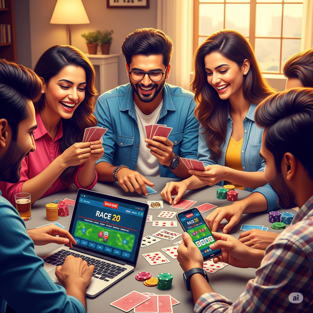 Race 20 live play