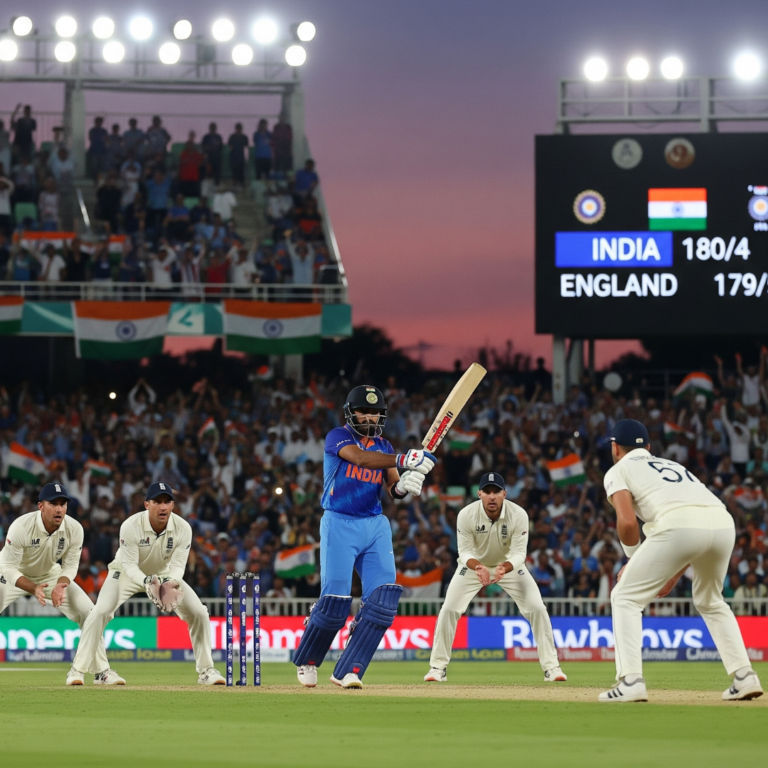 India National Cricket Team vs England Cricket Team Match