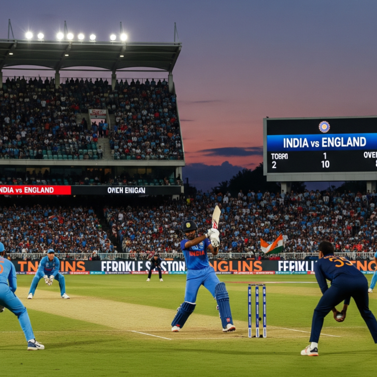 India National Cricket Team vs England Cricket Team Players
