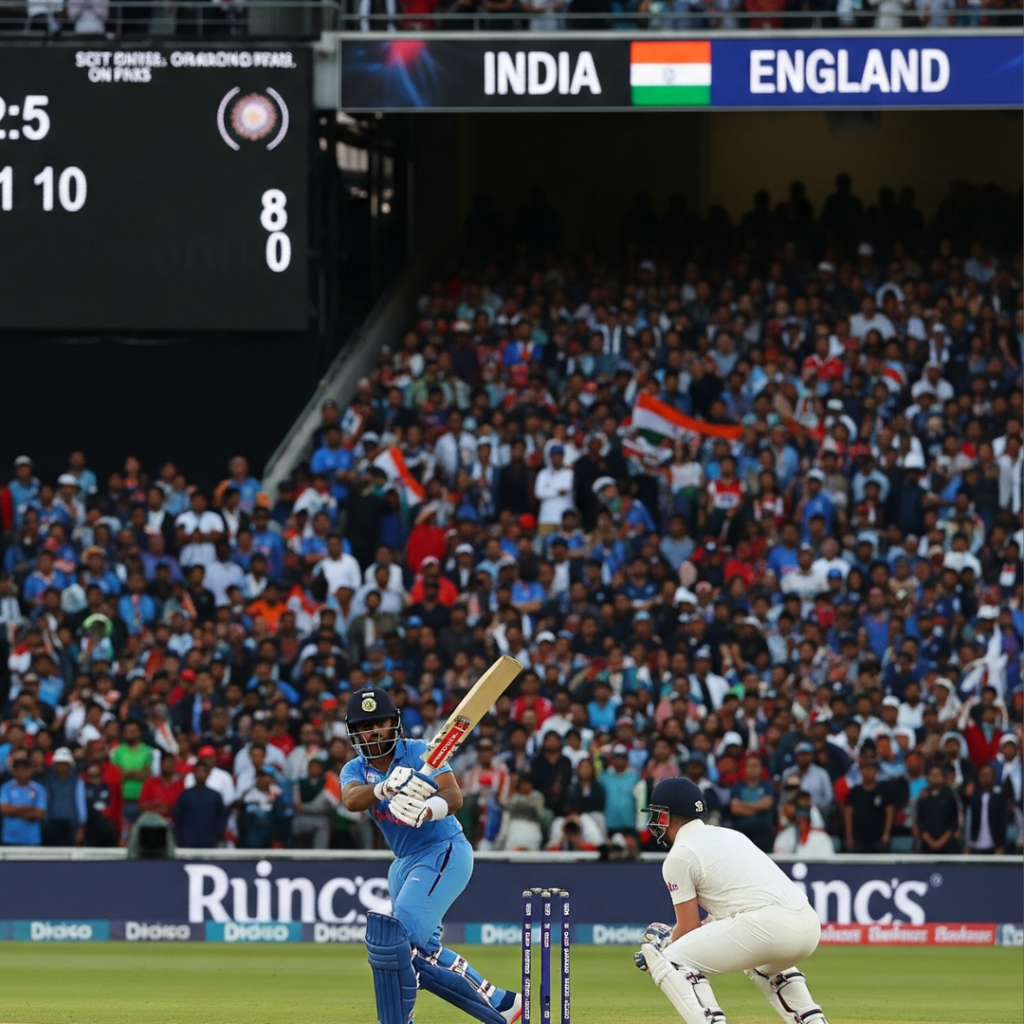 India national cricket team vs England cricket team