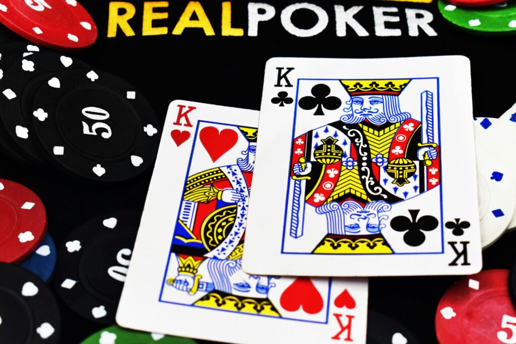 Mobile app showing Poker 1-Day real cash game lobby
