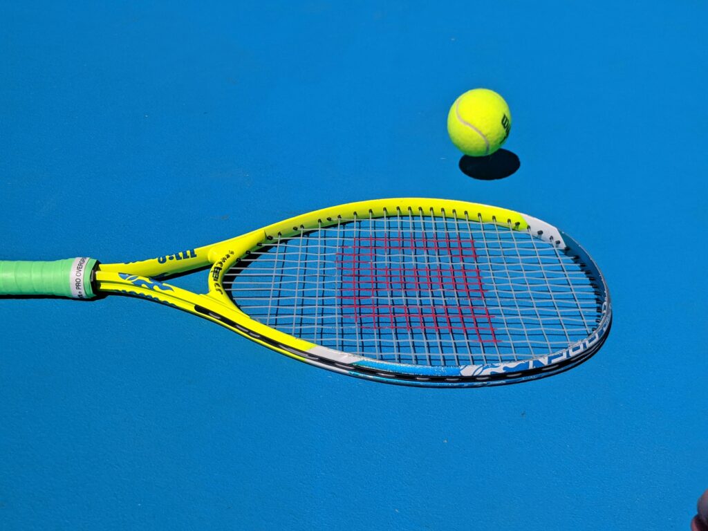 Tennis markets display on mobile tennis betting app India
