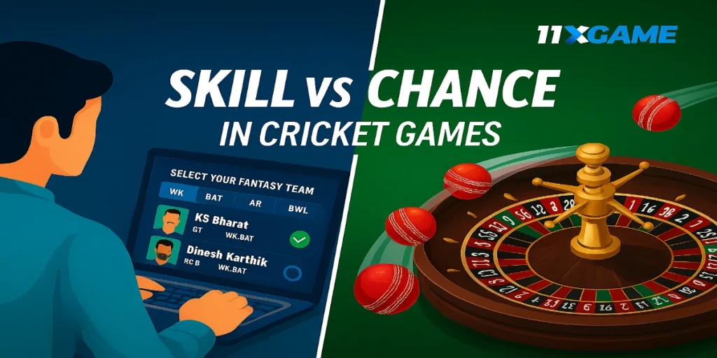 Cricket-betting skill game & chances game