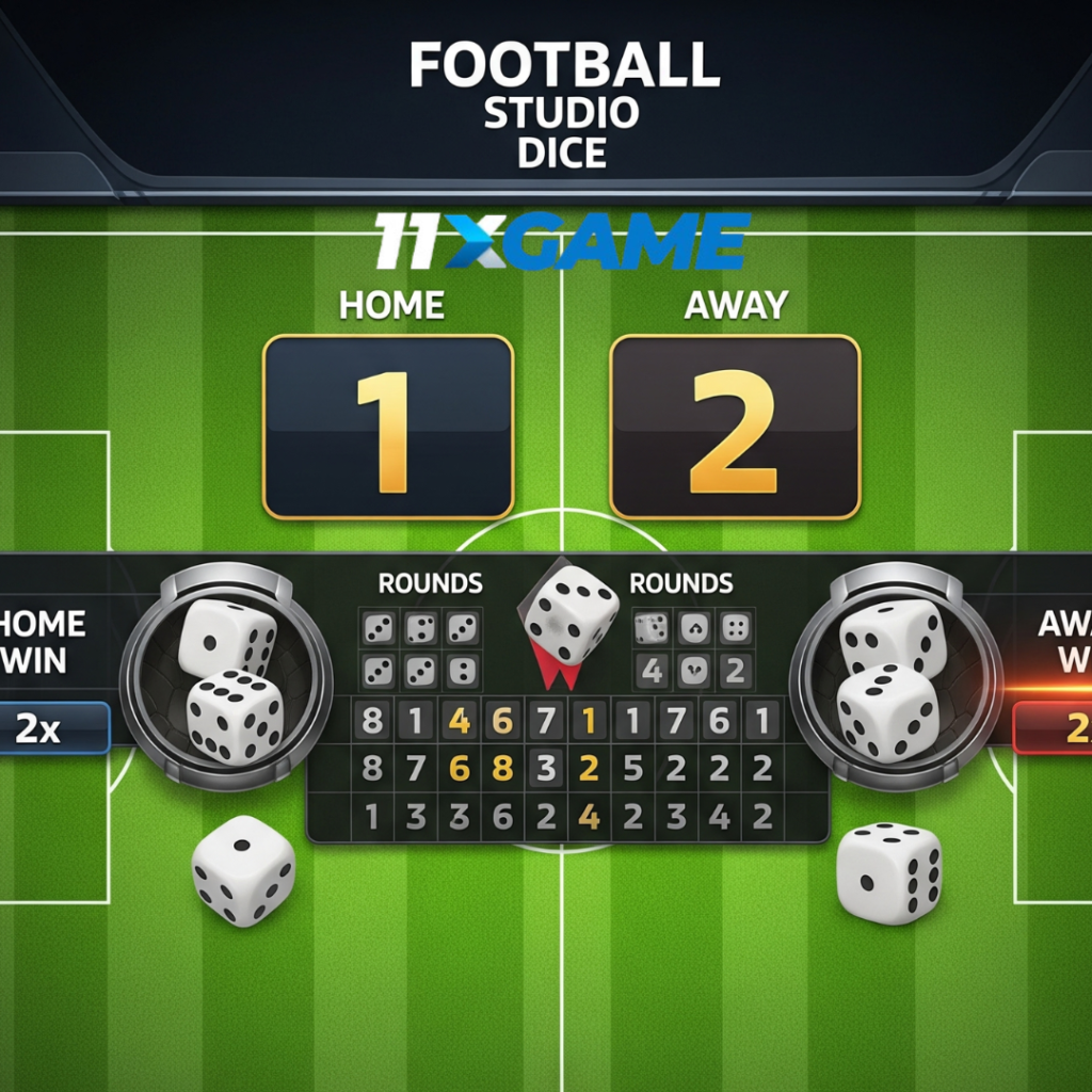 Football Studio Dice