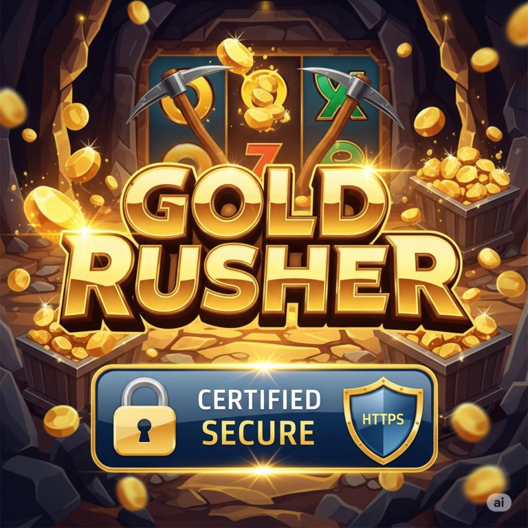 User navigating Gold Rusher Betting Game Online interface with real-time updates