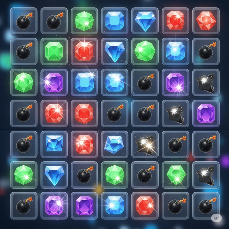 Mine betting game free grid with safe tiles and mines