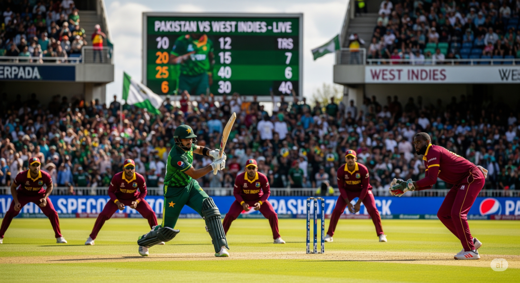 pakistan vs west indies today match