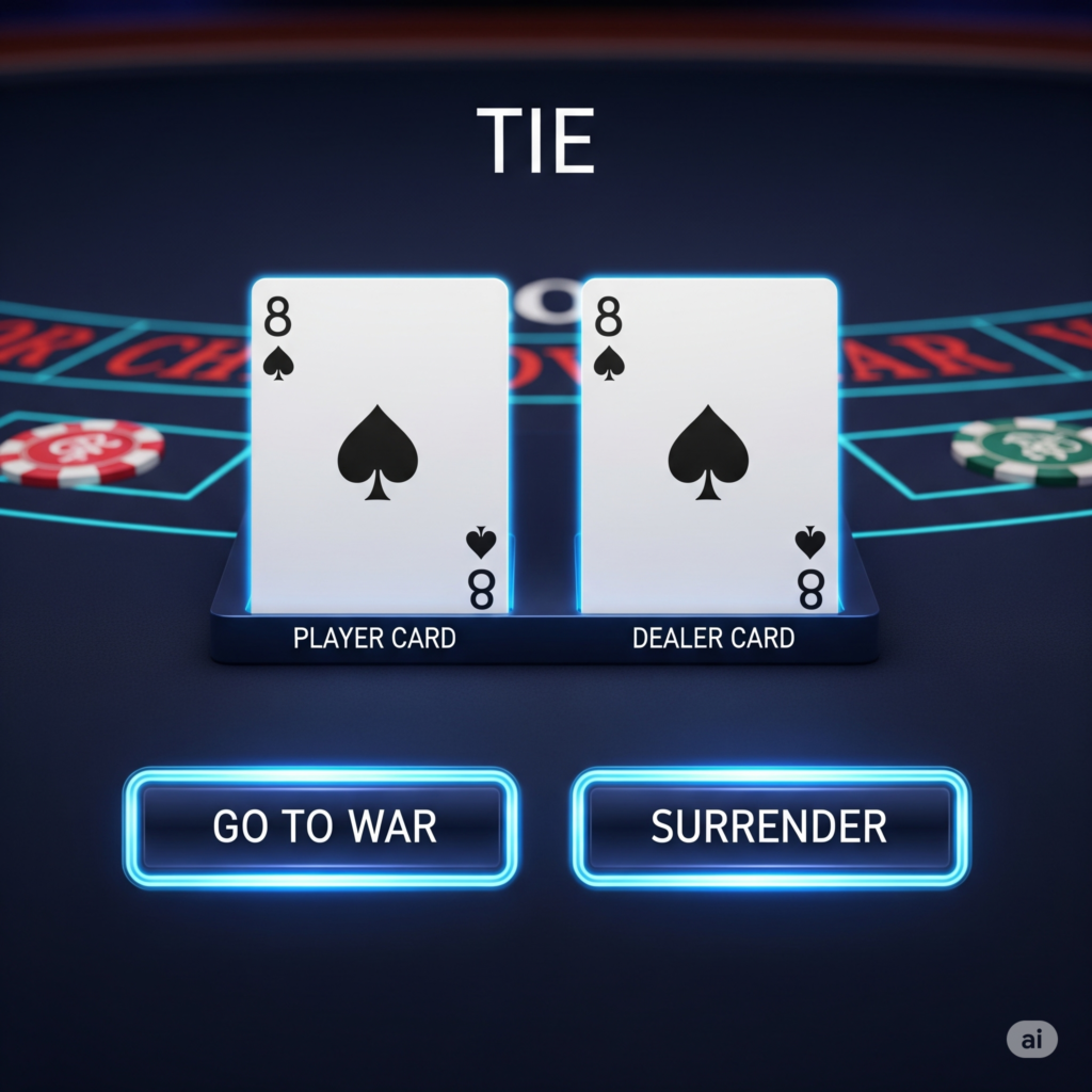 how to play casino war