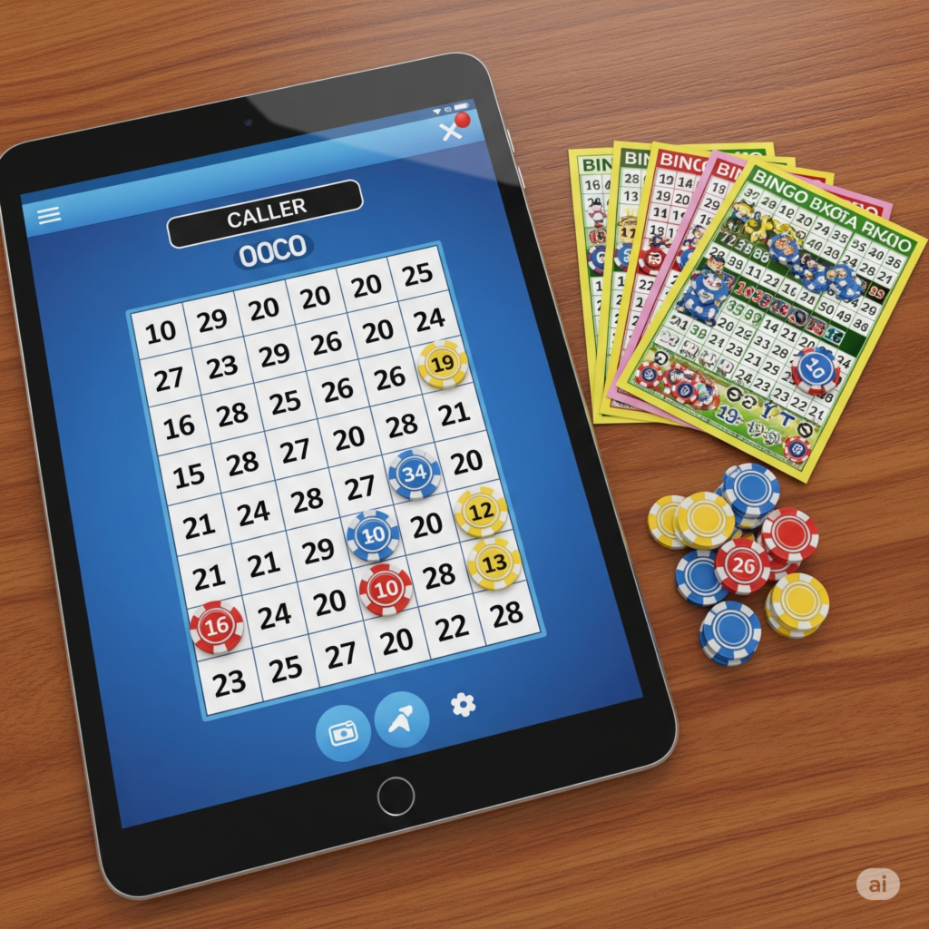 Extra Bingo Cards and Chips