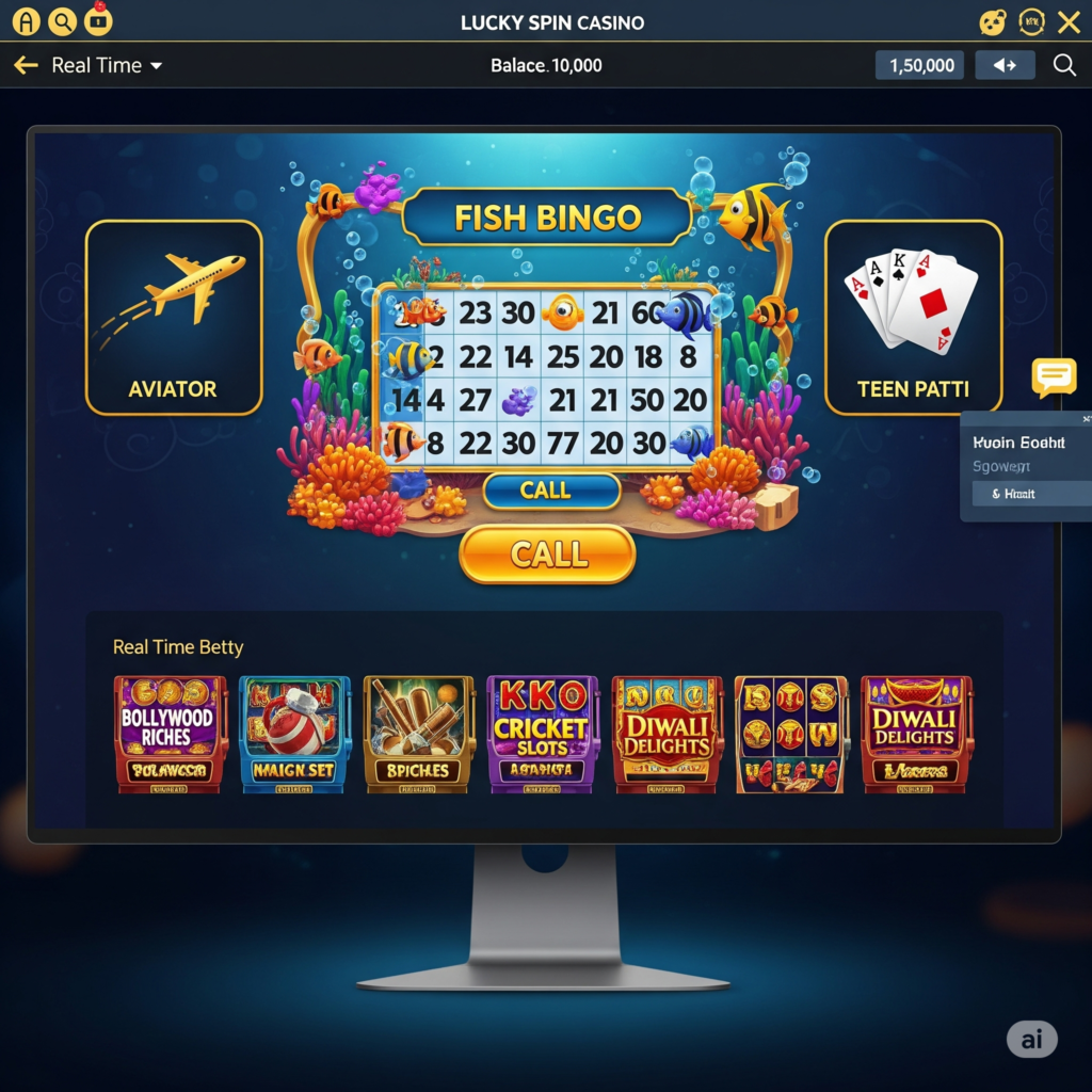 Fish Bingo Lucky Game Big Win Reward