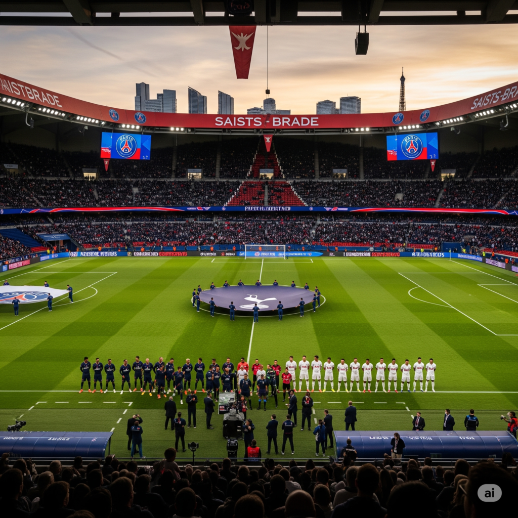 paris st-g tottenham football stadium