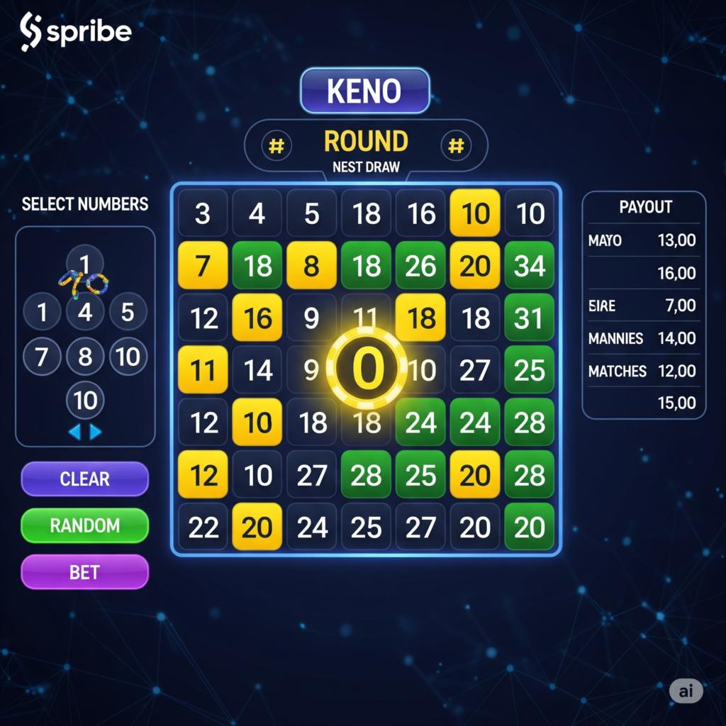 Mass Lottery Keno Games