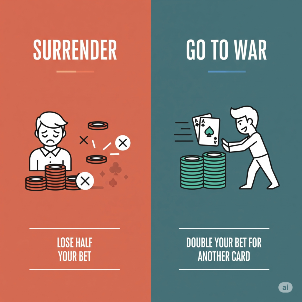 Casino War real cash