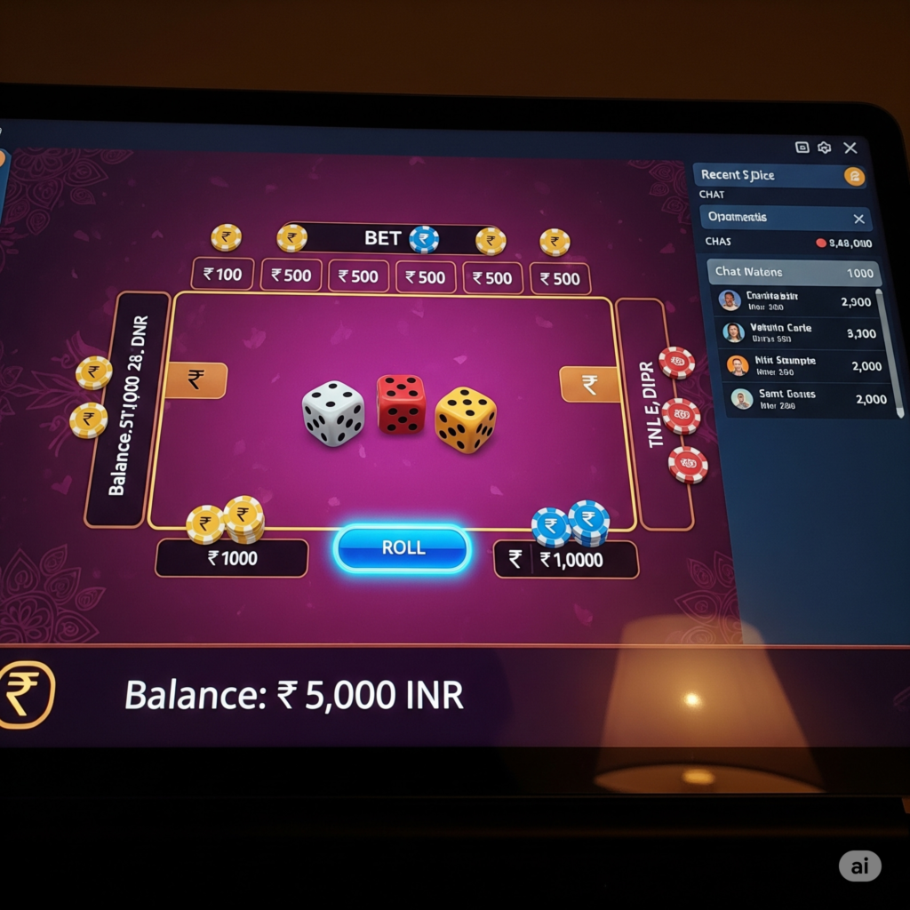 Dice Betting Game Online
