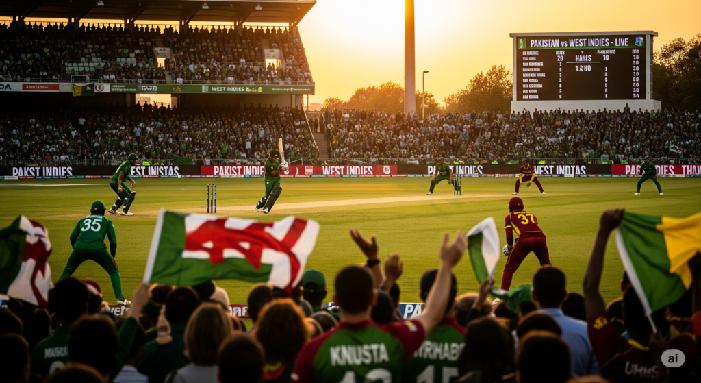 pakistan vs west indies today match