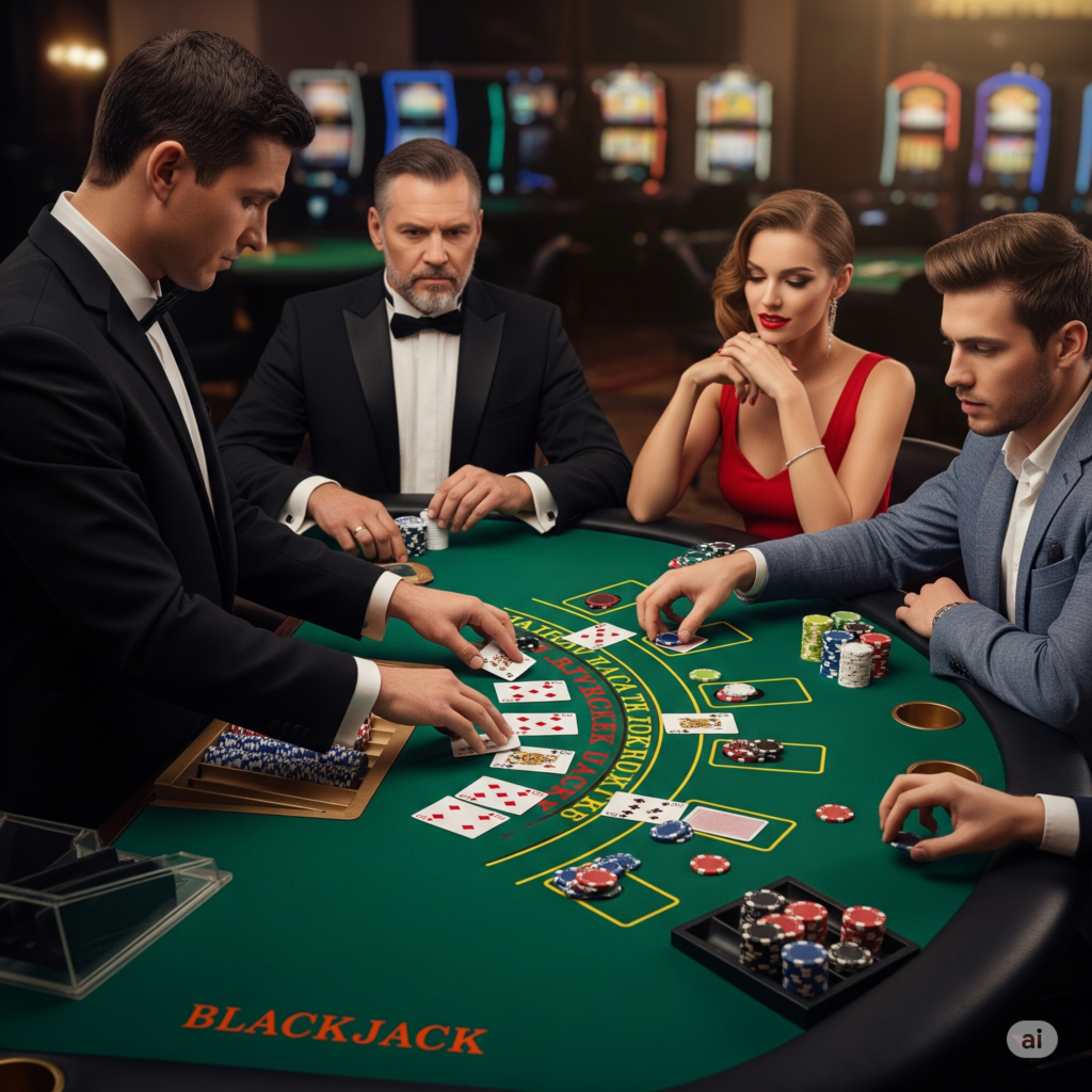 black jack card game