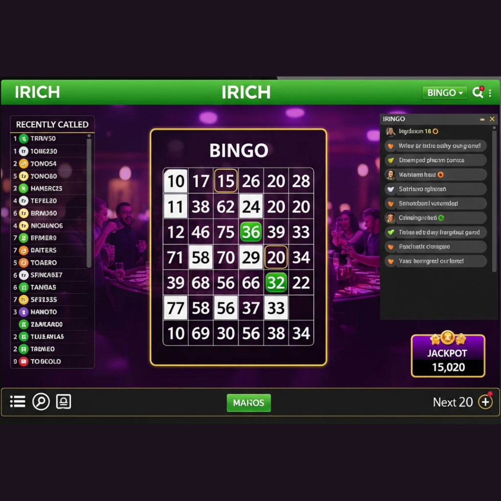 IRICH Bingo Game