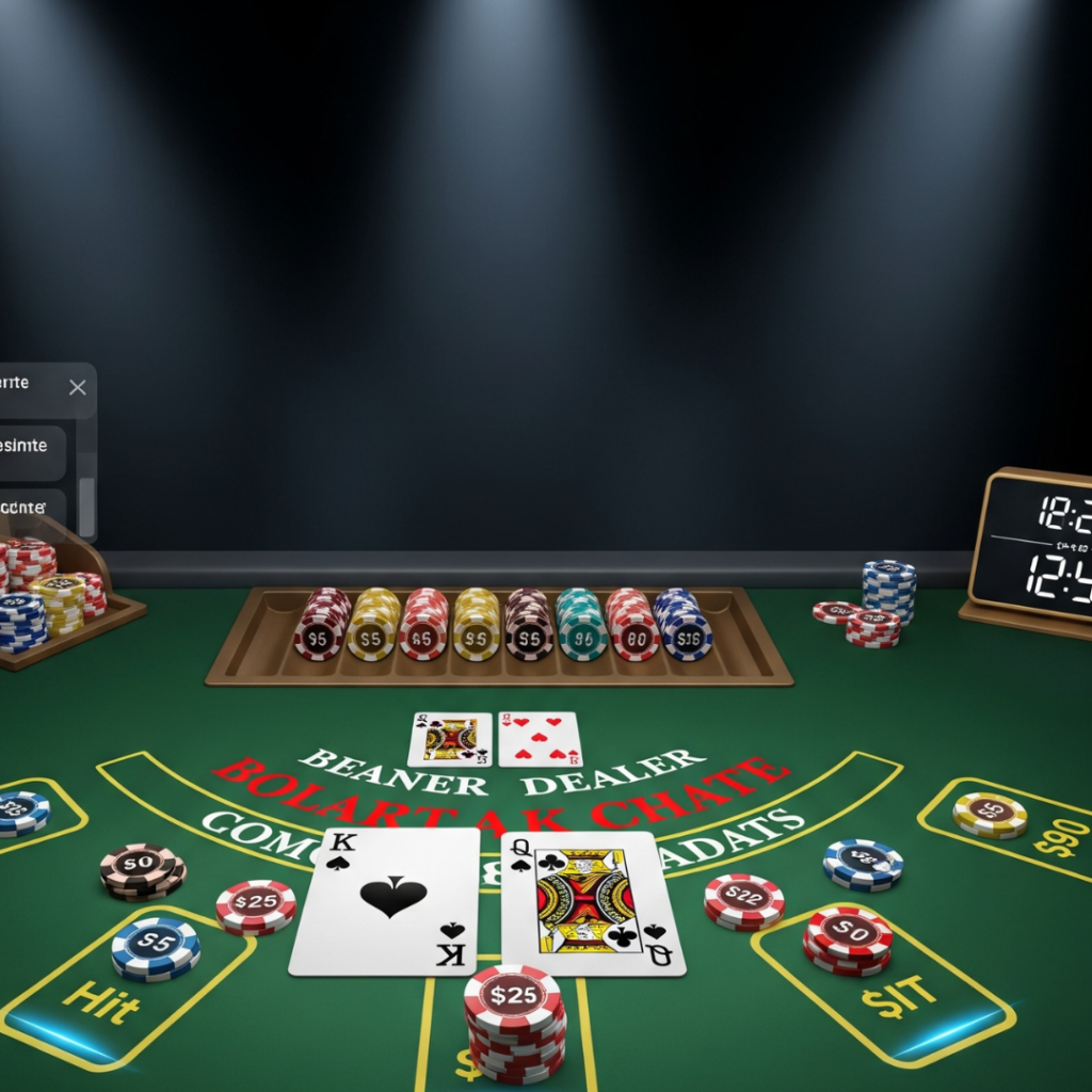 Lighting Blackjack First Person