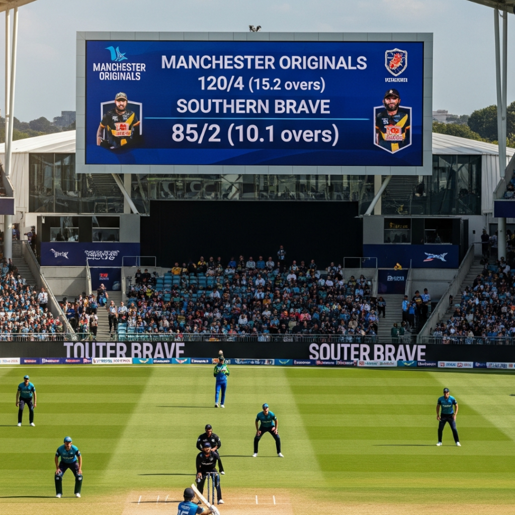 Manchester Originals vs Southern Brave
