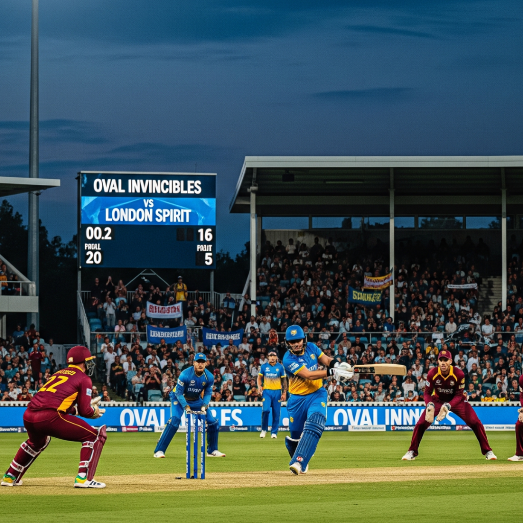 Oval Invincibles vs London Spirit