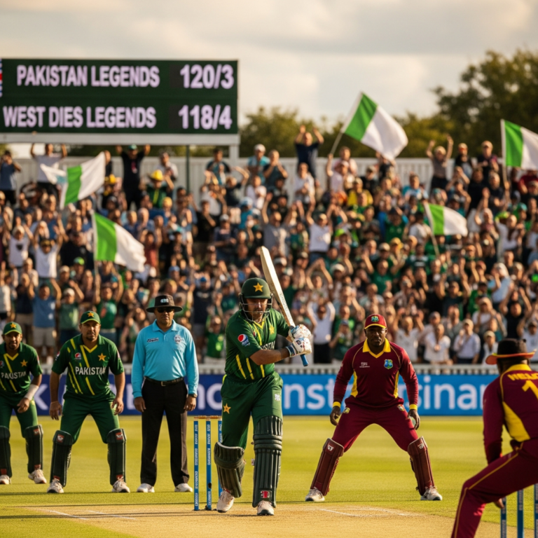 Pakistan Legends vs West Indies Legends