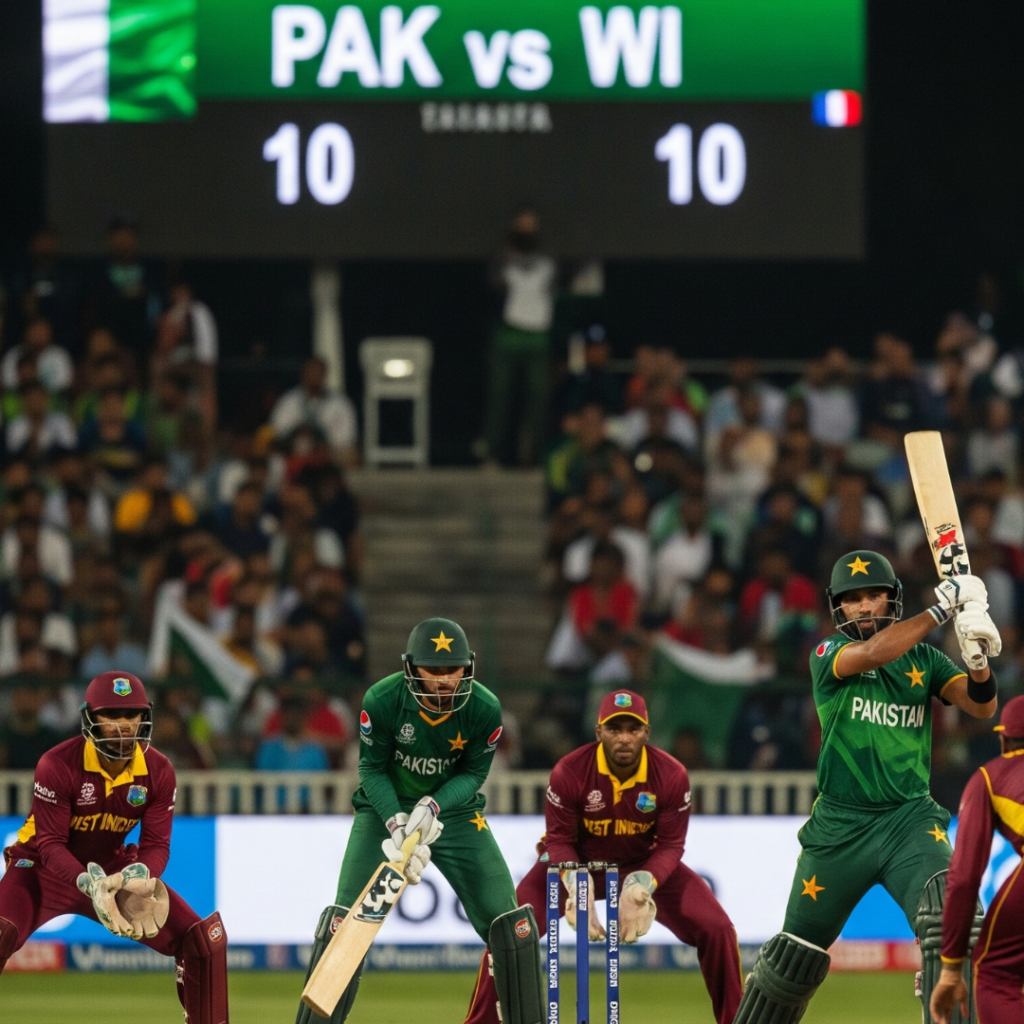 Pakistan National Cricket Team vs West Indies Cricket Team