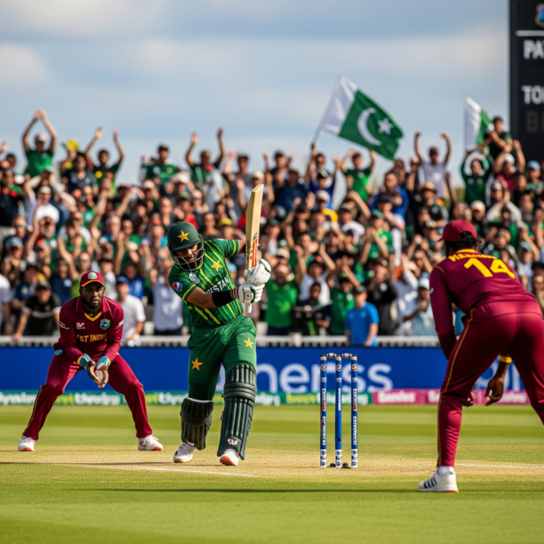 Pakistan National Cricket Team vs West Indies Cricket Team Timeline 
