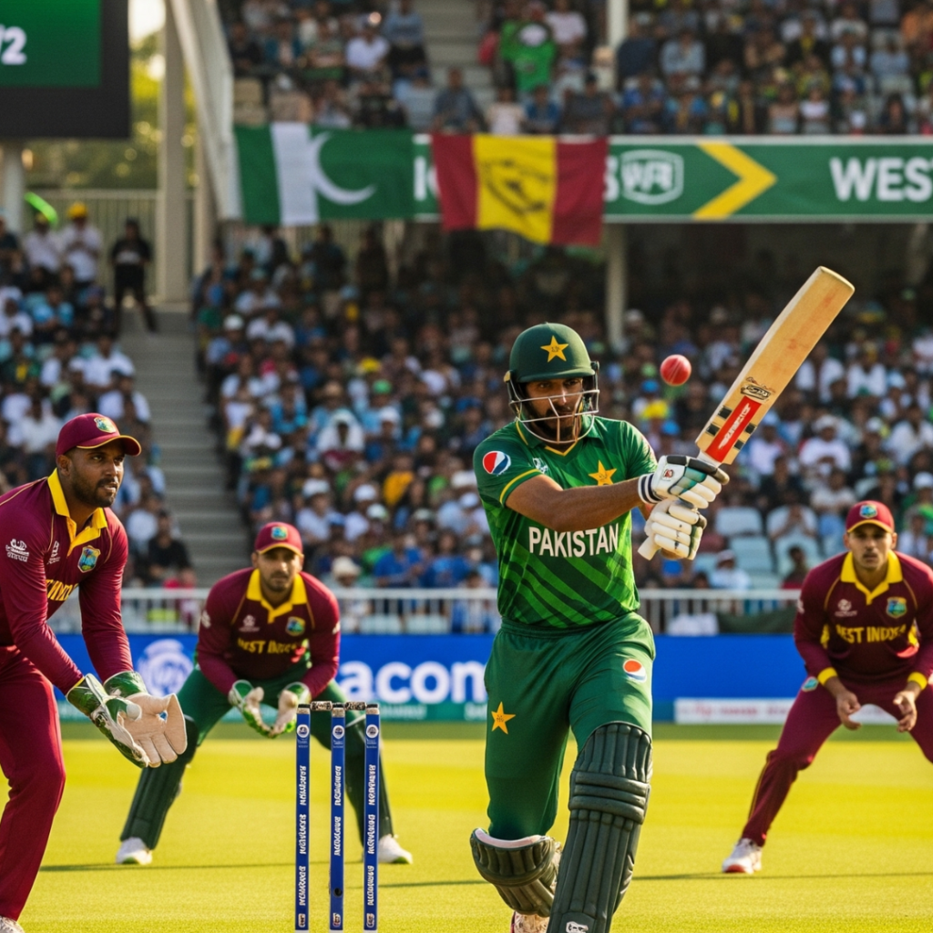 Pakistan vs West Indies Cricket Team Players