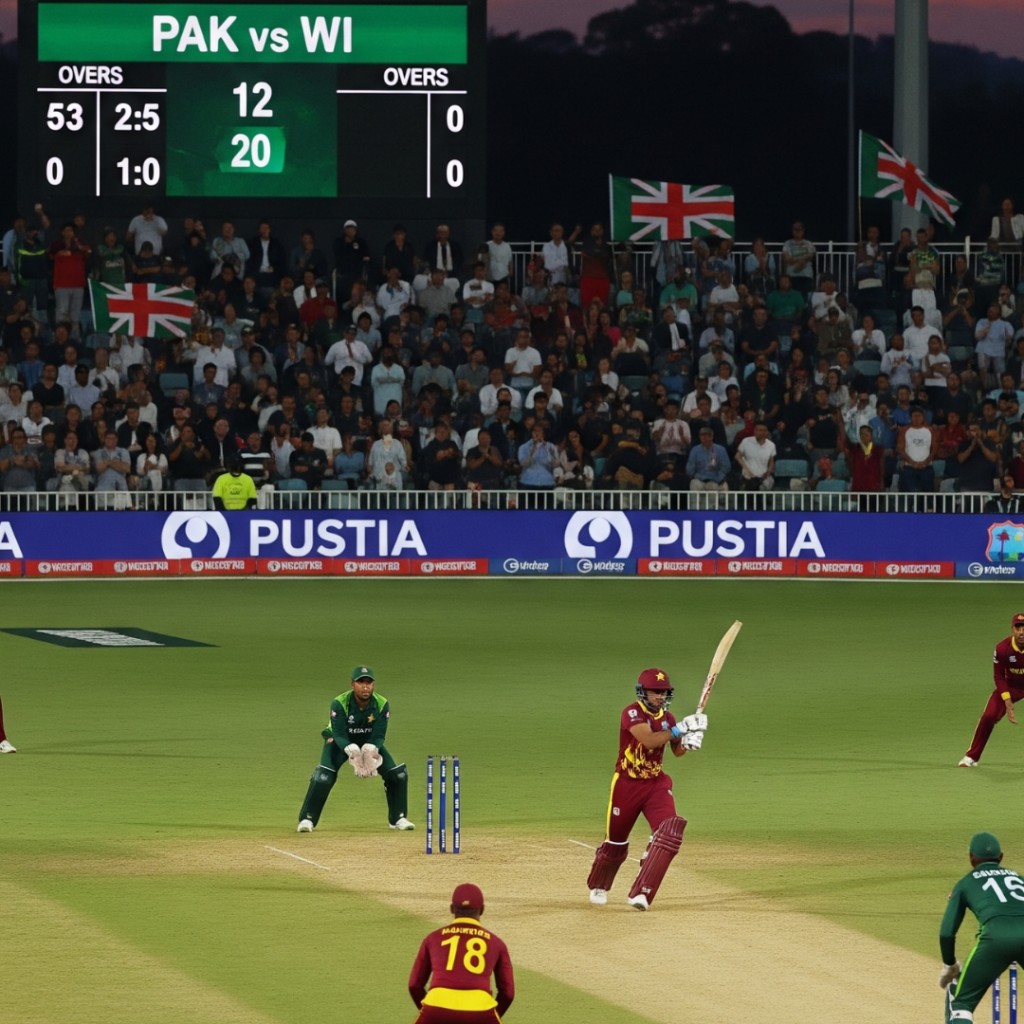 Pakistan vs West Indies live match