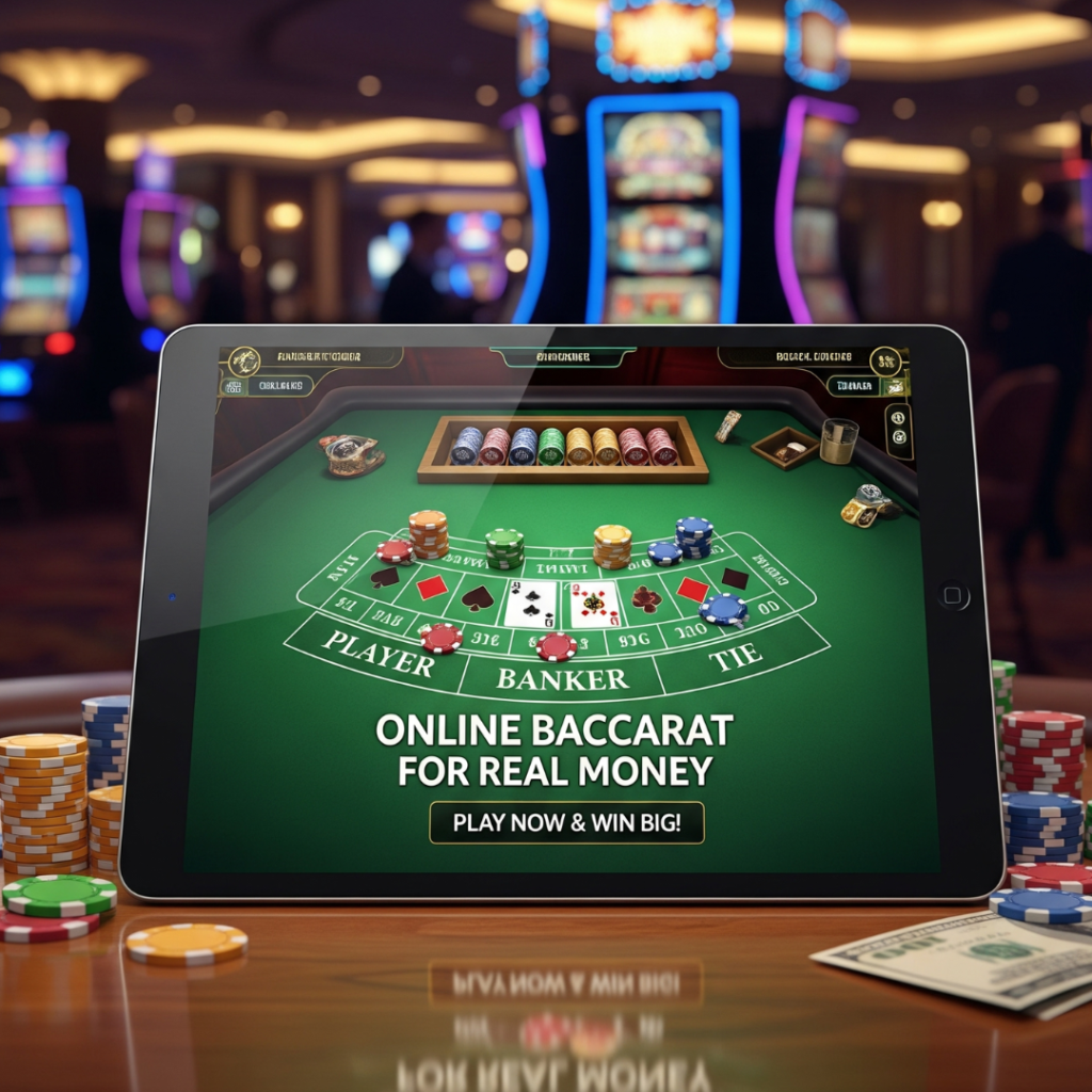 Real money baccarat