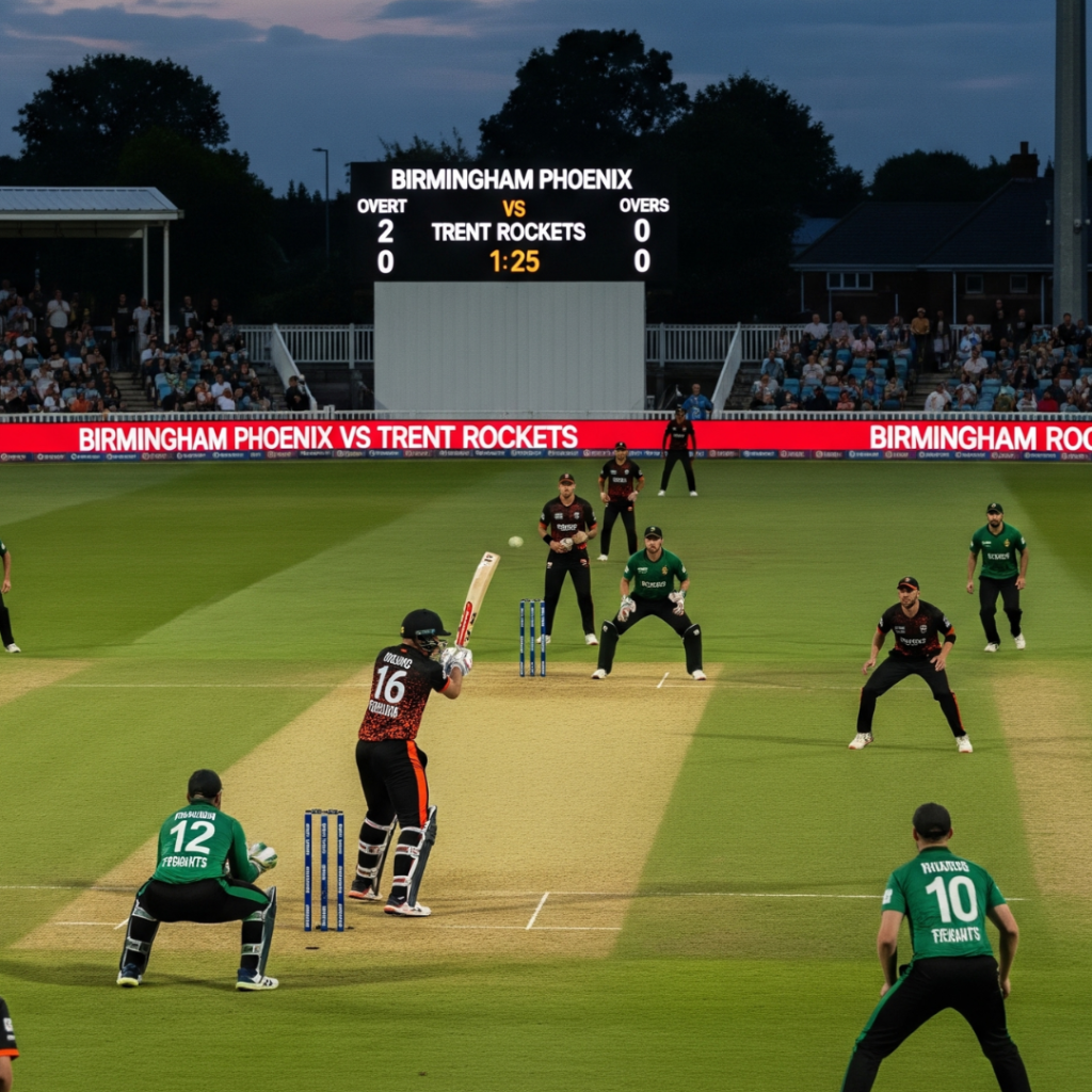 The Hundred Birmingham vs Trent Rockets