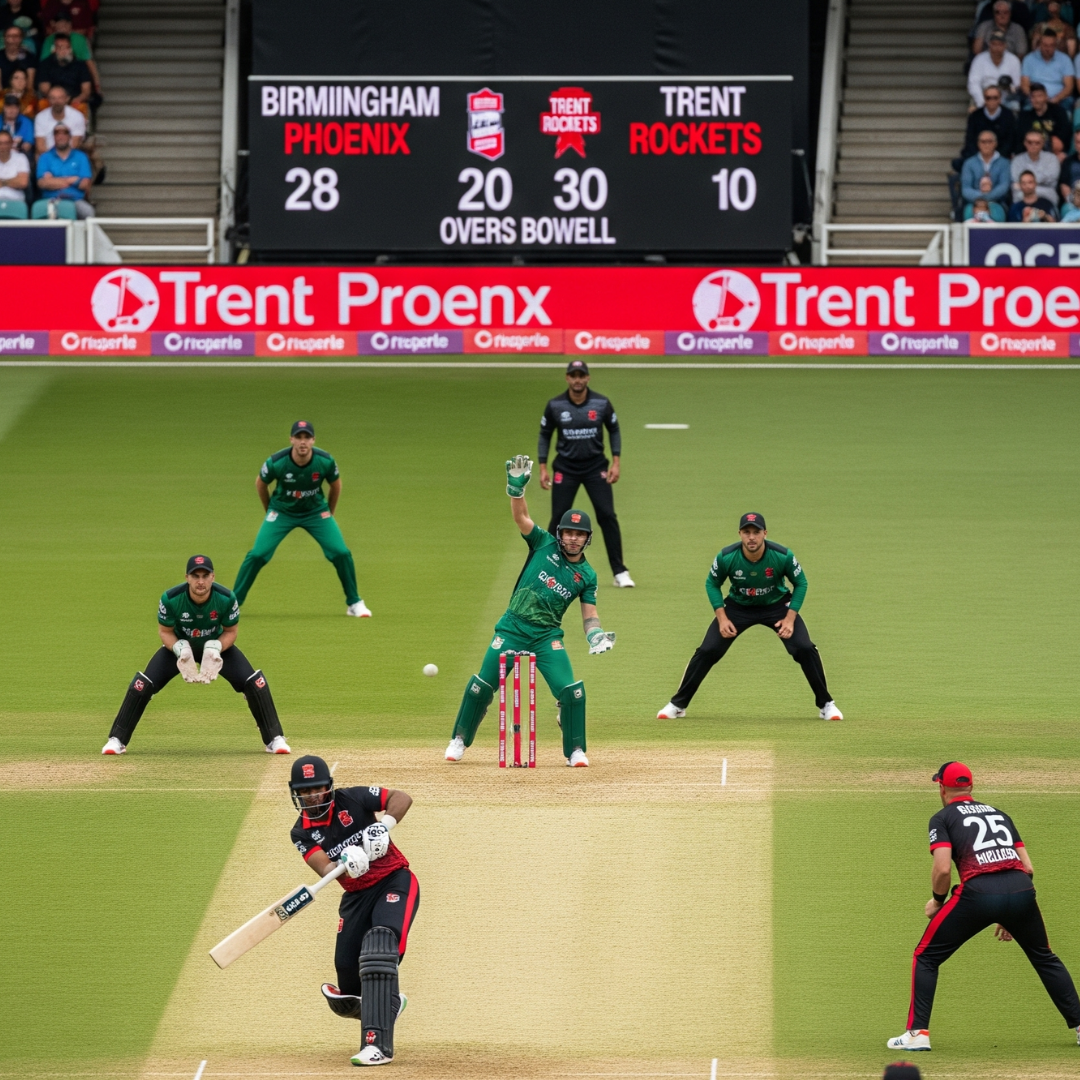 The Hundred Birmingham vs Trent Rockets