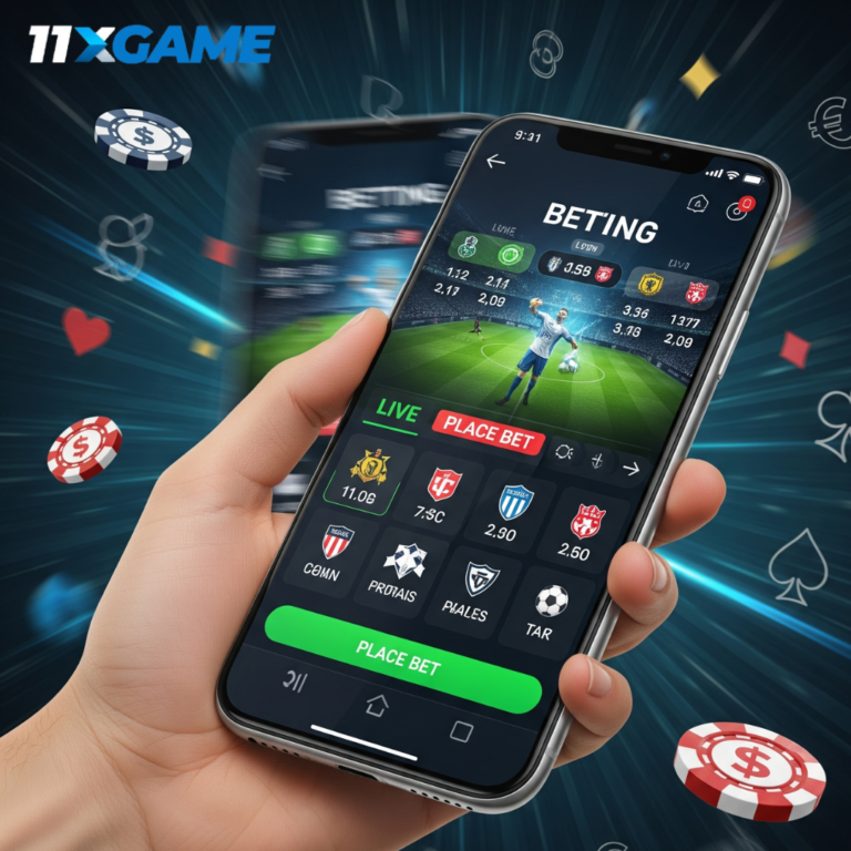Live football and cricket betting updates on mobile apps showing scores, stats, and match analysis in real-time.