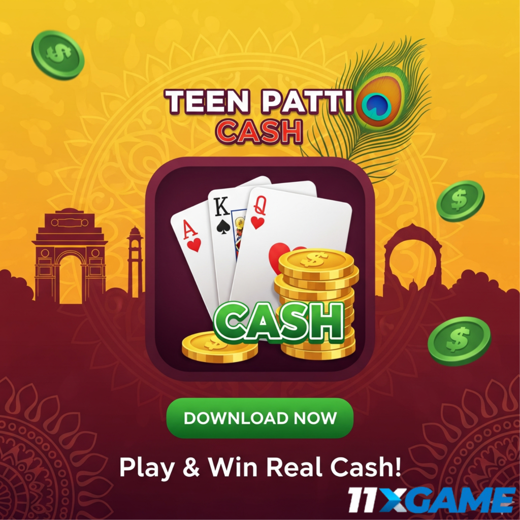 Teen Patti cash app India