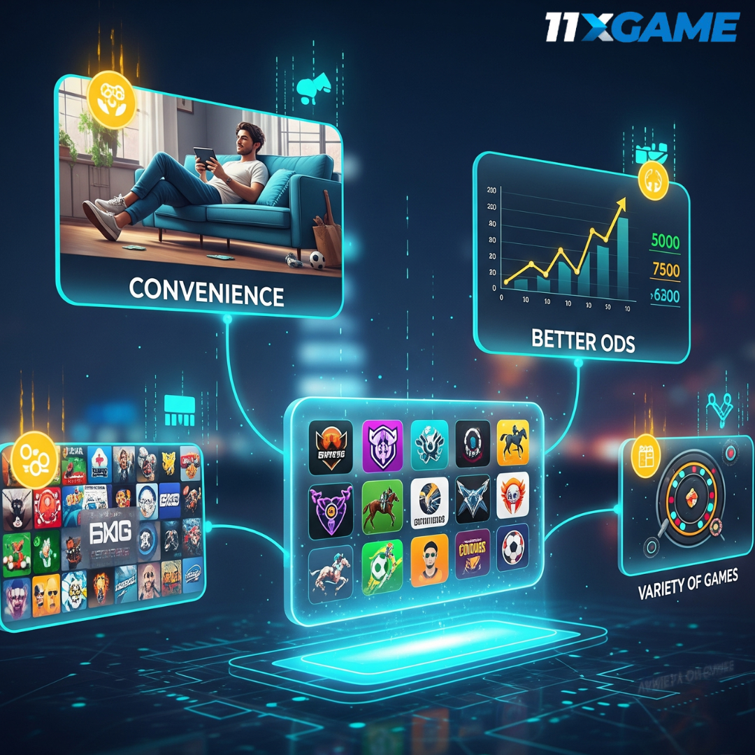 Bet on multiple virtual sports and online leagues anytime, anywhere with 11xGame