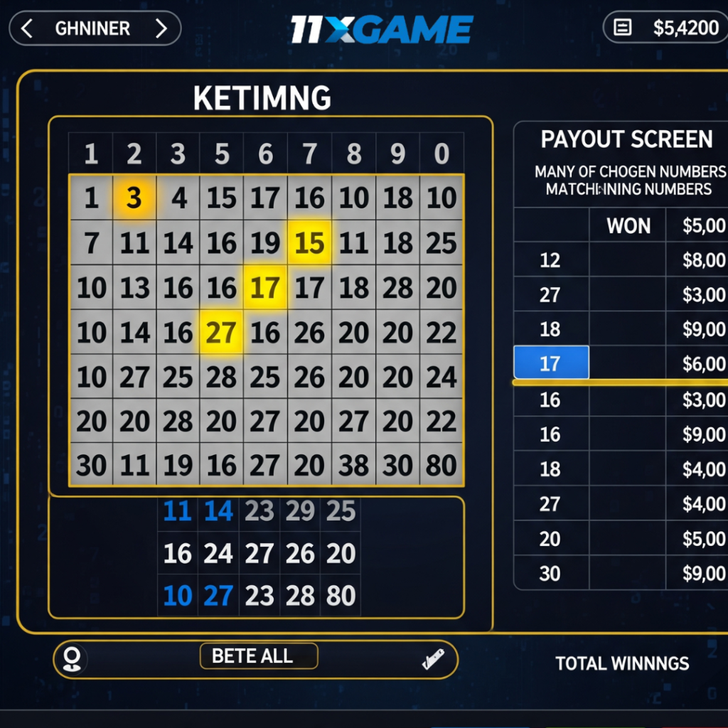 Online Keno Betting Games