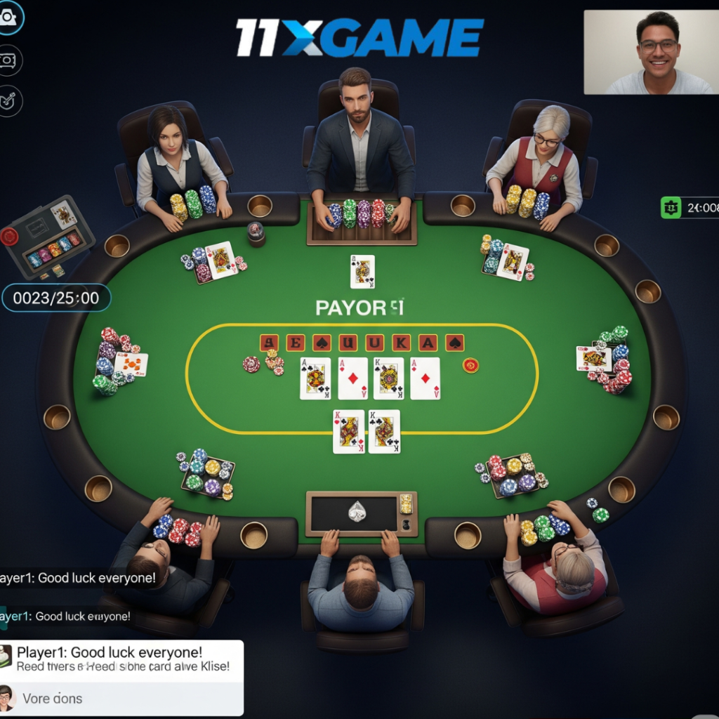 Six Player Poker Game