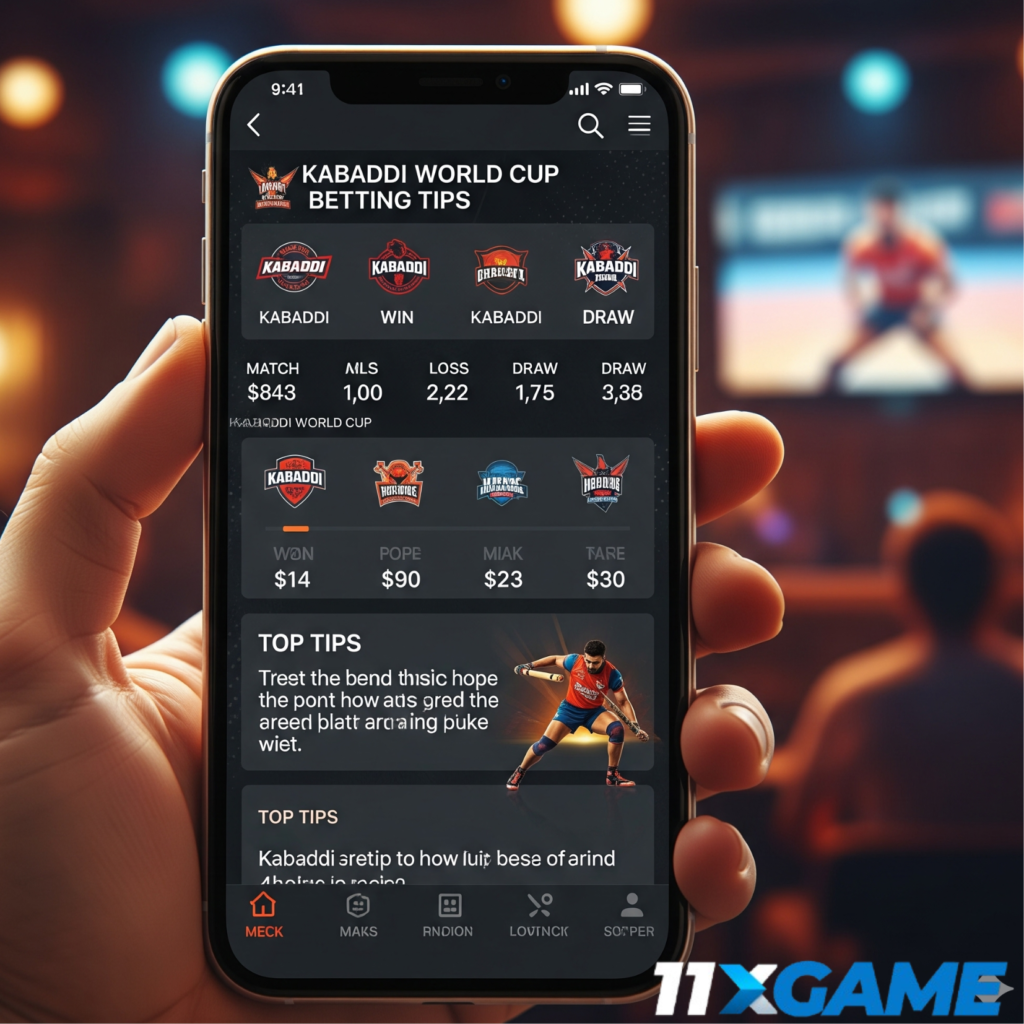 Kabaddi World Cup betting tips