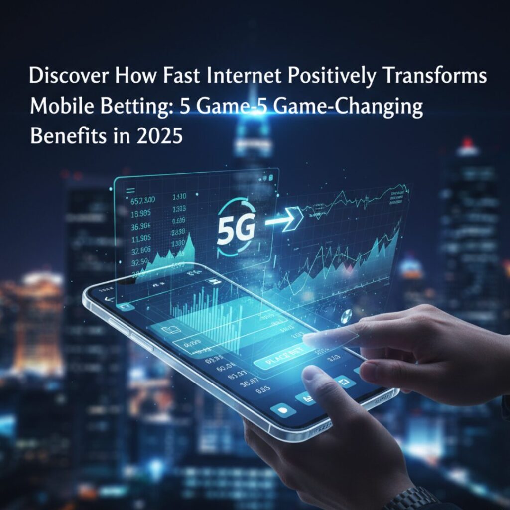 Discover How Fast Internet Affects Mobile Betting: 5 Game-Changing Benefits in 2025