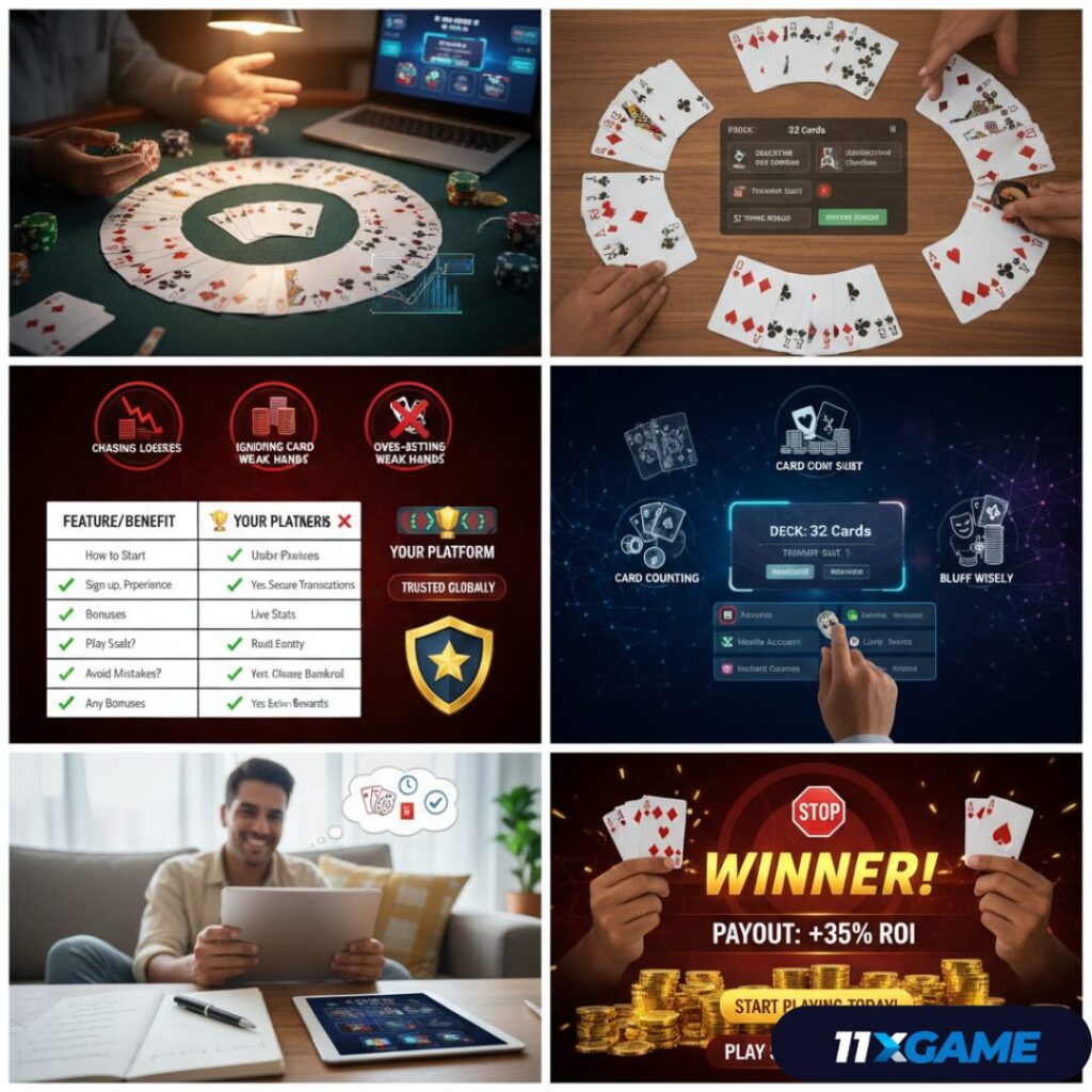 How to Play 32 Cards Game