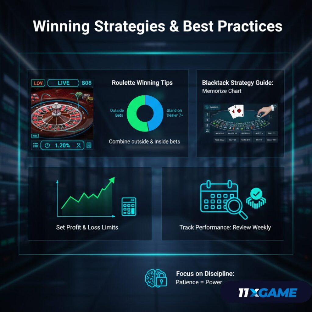Live Casino Game Strategies 2025
