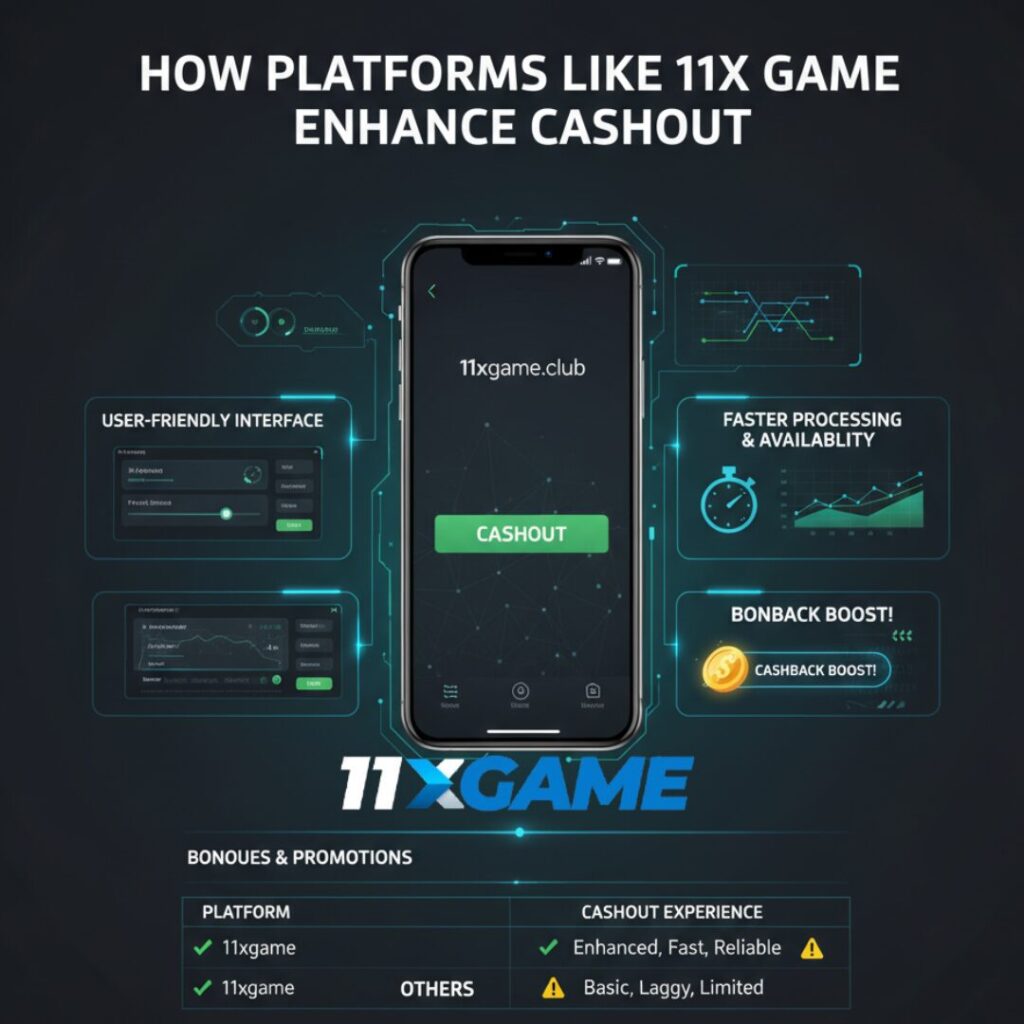 How Platforms Like 11x Game Enhance Cashout