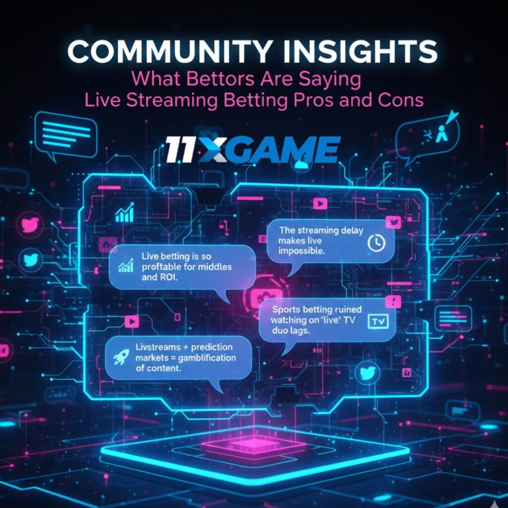 Community Insights: What Bettors Are Saying About Live Streaming Betting Pros and Cons