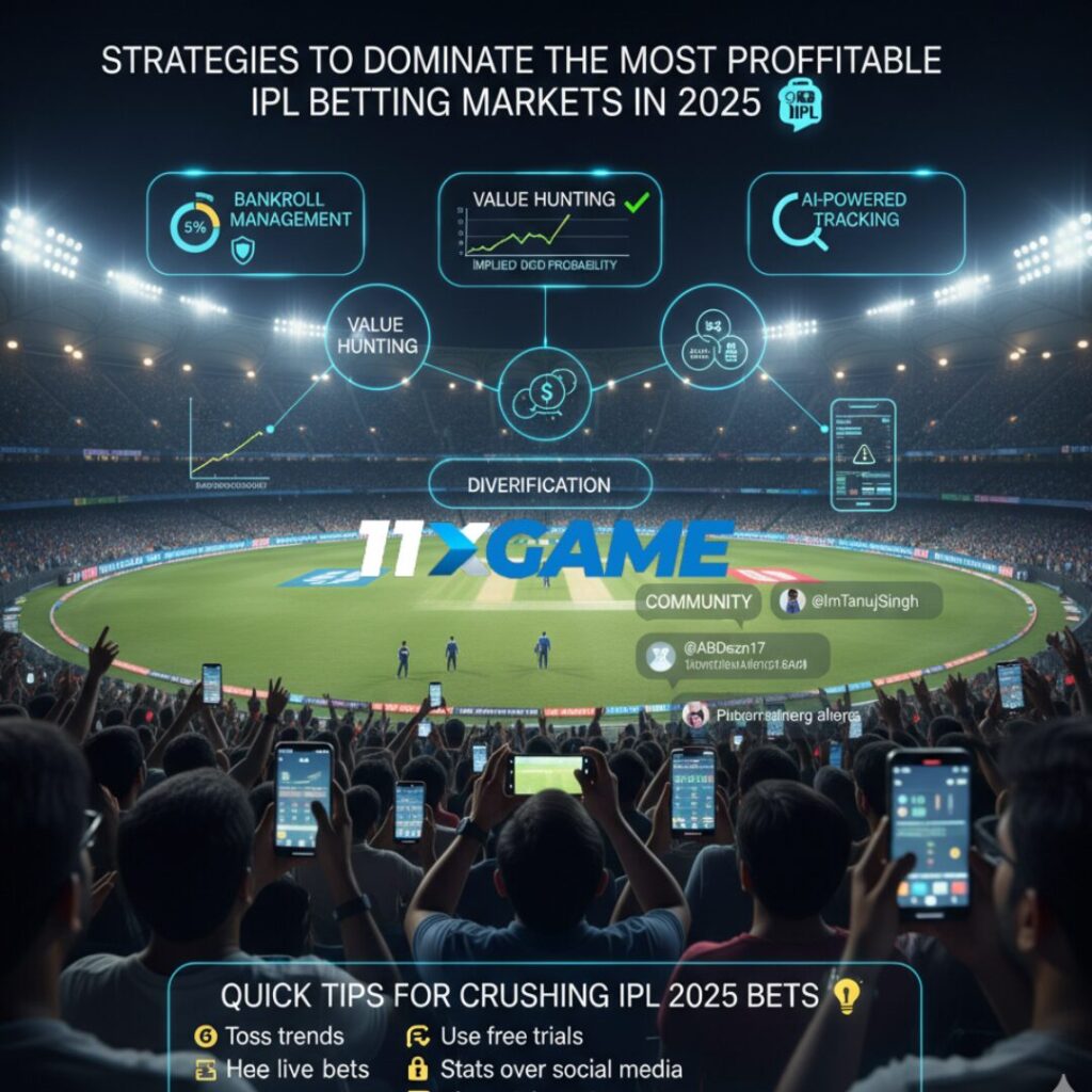 Strategies to Dominate the Most Profitable IPL Betting Markets in 2025 🧠