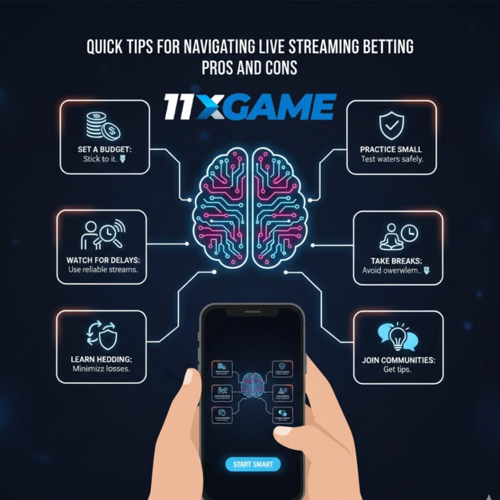 Quick Tips for Navigating Live Streaming Betting Pros and Cons